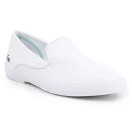 Trampki damskie - Buty lifestylowe Lacoste Cherre W 7-31CAW0106001 białe - miniaturka - grafika 1