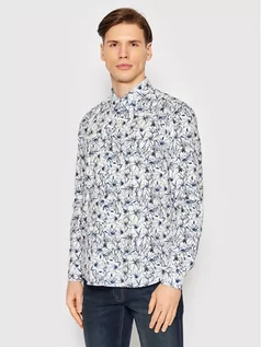 Koszule męskie - Joop! Koszula 17 JSH-141Perros-W 30031301 Biały Slim Fit - grafika 1