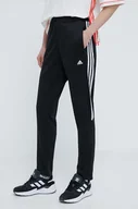 Spodnie damskie - adidas spodnie treningowe TIRO kolor czarny z aplikacją IS4554 - miniaturka - grafika 1