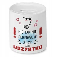 Skarbonki - Dla Aktorki Skarbonka na Urodziny na Prezent z Nadrukiem ze Zdjęciem + Opakowanie na prezent (wzór 03) - miniaturka - grafika 1