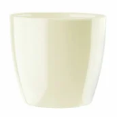 Donice - Doniczka AGA 18 cm krem - miniaturka - grafika 1