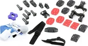 Akcesoria do kamer sportowych - Xrec Zestaw montażowy BASIC do GoPro Hero 5 4 3+ 2 + / SJCAM / Xiaomi / Xiaoyi - miniaturka - grafika 1