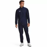 Koszulki sportowe męskie - Męski dres komplet treningowy Under Armour UA M's Ch. Tracksuit - granatowy - UNDER ARMOUR - miniaturka - grafika 1