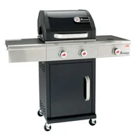 Grille gazowe - Landmann Grill gazowy Triton PTS 2.1 czarny z palnikiem bocznym 12913 - miniaturka - grafika 1
