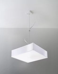 Sollux Lighting Lampa Wisząca Horus biała mała - SL.0132 - Lampy sufitowe - miniaturka - grafika 1