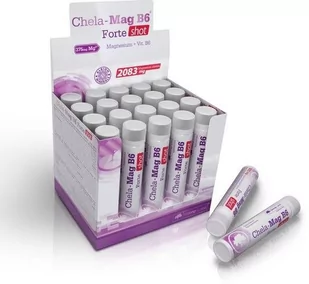 Olimp Chela-Mag B6 Skurcz SHOT (20 shotów po 25ml) 500ml wiśnia - Witaminy i minerały dla sportowców - miniaturka - grafika 1