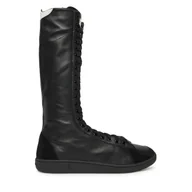 Kozaki damskie - Kozaki Patrizia Pepe 8Y0145/L150-K101 Czarny - miniaturka - grafika 1