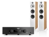 Zestawy stereo - Hegel H190v (czarny) + 603 S3 (dąb) - miniaturka - grafika 1