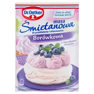Dodatki do ciast w proszku - Dr. Oetker Masa śmietanowa borówkowa 65 g - miniaturka - grafika 1