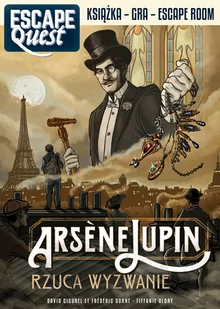 Egmont - gry Escape Quest. Arsene Lupin rzuca wyzwanie praca zbiorowa - Gry paragrafowe - miniaturka - grafika 2