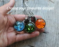 Naszyjniki - Kwiatowa kula do wyboru - miniaturka - grafika 1