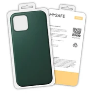 Etui i futerały do telefonów - MYSAFE ETUI SKIN IPHONE 12 PRO MAX ZIELONY PUDEŁKO - miniaturka - grafika 1