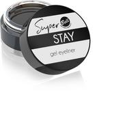 Eyelinery - Bell Super Stay Eyeliner Czarny w Żelu 531364 - miniaturka - grafika 1
