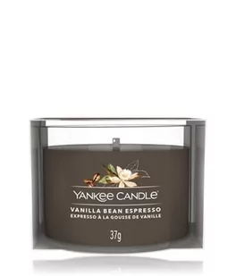 Yankee Candle Vanilla Bean Espresso Signature Single Filled Votive Świeca zapachowa 37 g - Świece - miniaturka - grafika 1
