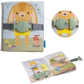 Zabawki sensoryczne - Pierwsza książeczka Aktywności Sensorycznych z Zajączkiem, Taf Toys - miniaturka - grafika 1
