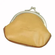 Portfele - Bilonówka damska skórzana KEMER K23 094 P442 Camel / brąz - miniaturka - grafika 1