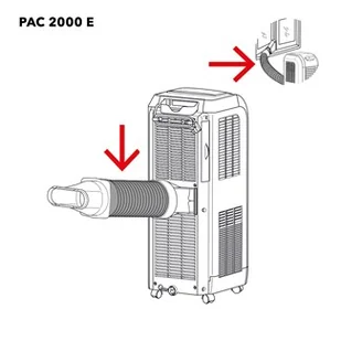 Trotec PAC 2000/2010/2600/2610 E wąż powietrza odprowadzanego - Akcesoria do wentylacji i klimatyzacji - miniaturka - grafika 1