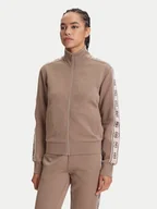 Bluzy damskie - Guess Bluza V2YQ16 KB3P2 Brązowy Regular Fit - miniaturka - grafika 1
