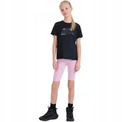 Spodenki damskie - Spodenki dla dziewczynki 4F FNK F0857 jasny róż 4FJWSS25TFSHF0857 56S - miniaturka - grafika 1