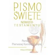 Książki religijne obcojęzyczne - PRACA ZBIOROWA Pismo Święte - Nowy Testement duże (komunia) - miniaturka - grafika 1