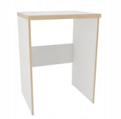 Szafki łazienkowe - SZAFKA Szafki NAD PRALKĘ Łazienkowa Stojąca BIAŁA + SKLEJKA 65cm x 86,4 cm - miniaturka - grafika 1