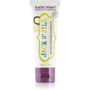 Jack n'jill - pasty do zębów Jack N'Jill, Naturalna Pasta do zębów, organiczna czarna porzeczka i Xylitol, 50g - Pasty do zębów - miniaturka - grafika 1