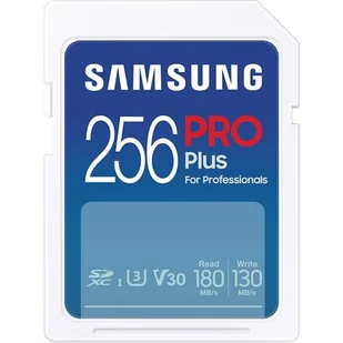 Karta pamięci Samsung SDXC 256GB PRO PLUS (MB-SD256S/EU) - Akcesoria fotograficzne - miniaturka - grafika 1