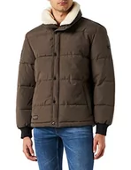 Koszulki męskie - camel active Bluzka męska, Ciemny brąz, 56 - miniaturka - grafika 1