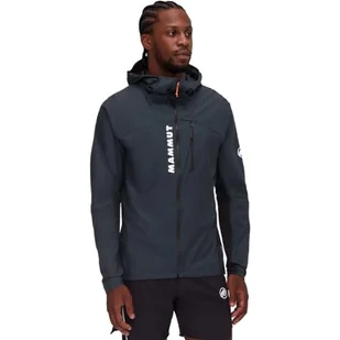 Mammut Męska bluza z kapturem Aenergy WB, czarna, M - Bluzy męskie - miniaturka - grafika 1