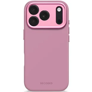 Etui DECODED Antimicrobial Silicone MagSafe do Apple iPhone 17 Pro Różowy - Etui i futerały do telefonów - miniaturka - grafika 1