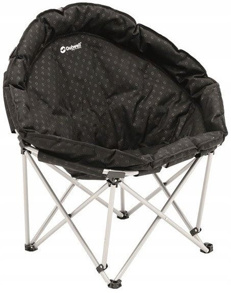 Garden4You Turystyczne krzesło z poduszką Outwell Casilda XL 470465 czarna