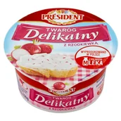 Sery - Président - Twaróg delikatny homogenizowany z rzodkiewką - miniaturka - grafika 1