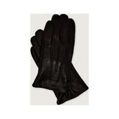 Rękawiczki - Calvin Klein Skórzane rękawiczki | z dodatkiem wełny - miniaturka - grafika 1