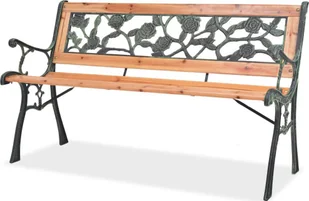 Elior drewniana ławka ogrodowa Rosa 3483 - Ławki ogrodowe - miniaturka - grafika 1