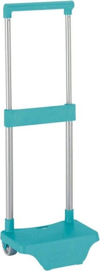 Plecak na kółkach Safta turkusowy 22 x 67,5 x 17 cm