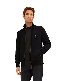 TOM TAILOR Męska bluza 1035750, 30860-Black Streaky Inject, S - Bluzy męskie - miniaturka - grafika 1