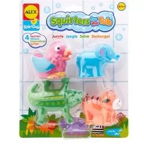 Alex Bath Squirters Jungle Zabawki do kąpieli Zwierzątka z dżungli - Kosmetyki kąpielowe dla dzieci - miniaturka - grafika 1