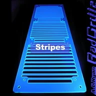 Akcesoria do komputerów stacjonarnych - AC Ryan RadGrillz - Stripes 3x120 Acryl UVBlue ACR-RG20953 - miniaturka - grafika 1