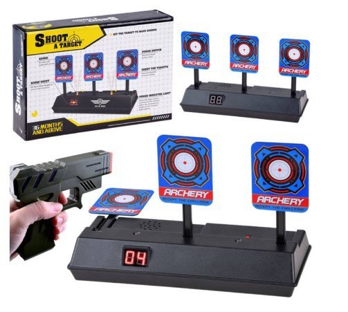 ZABAWKOWA TARCZA DO STRZELANIA DO WYRZUTNI KARABINU