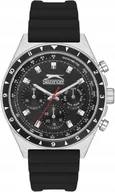 Zegarki męskie - Zegarek męski SLAZENGER SL.09.2247.2.01 czarny fashion na prezent - miniaturka - grafika 1