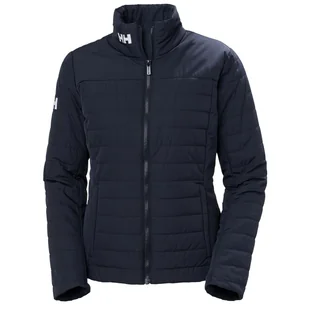 Damska Kurtka zimowa pikowana HELLY HANSEN W CREW INSULATOR JACKET 2.0 30239_597 – Granatowy - Kurtki damskie - miniaturka - grafika 1