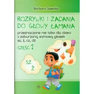 Filologia i językoznawstwo - Rozrywki i zadania do głowy łamania część 1 - Barbara Sawicka - miniaturka - grafika 1