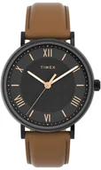 Zegarki męskie - Zegarek Timex TW2V91400 Southview 41mm Leather Strap - - miniaturka - grafika 1