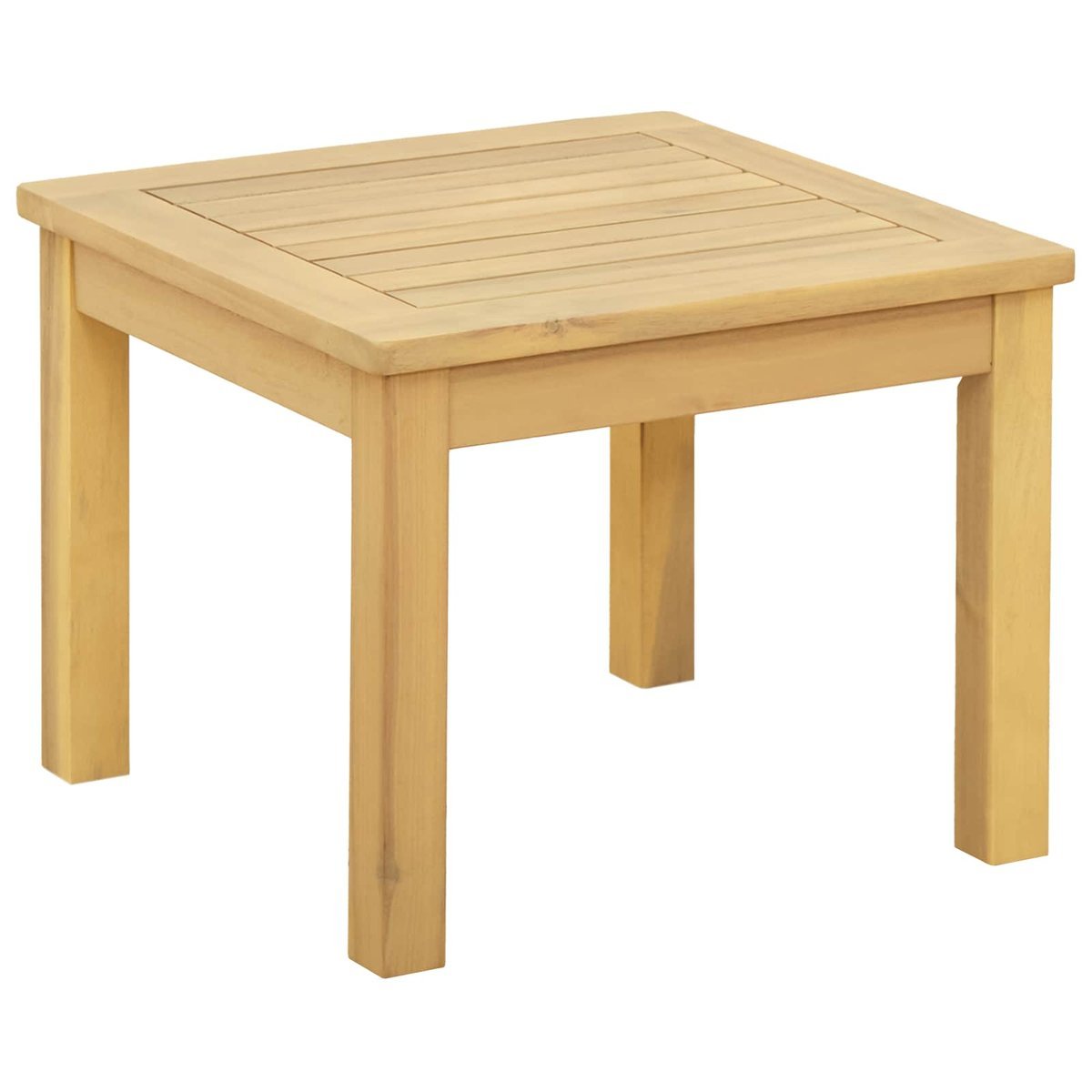 vidaXL Stolik kawowy Jasna akacja 45 x 45 x 36 cm Lite Drewno Akacji