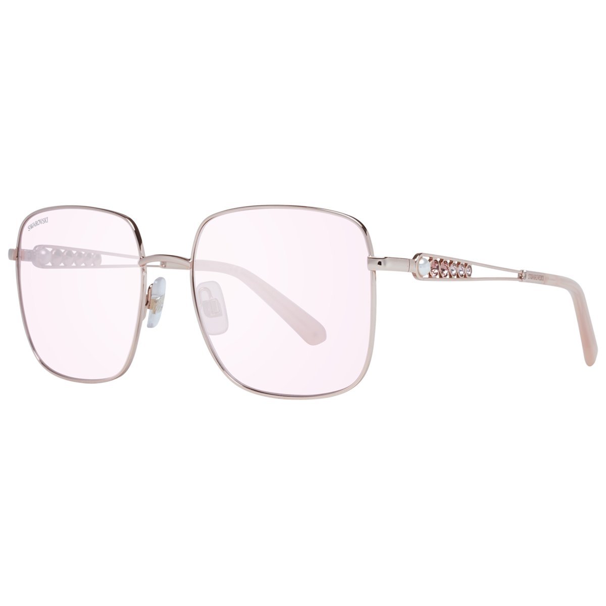 Okulary przeciwsłoneczne Damskie Swarovski SK0263 28U 56 Różowe złoto