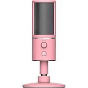 Mikrofony komputerowe - Razer Seiren X Quartz Pink - miniaturka - grafika 1