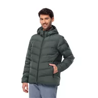 Kurtki męskie - Męska kurtka puchowa Jack Wolfskin COLONIUS JKT M slate green - XXXL - miniaturka - grafika 1