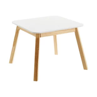Stolik dla dzieci z białym blatem 55x55 cm – Casa Selección - Stoliki dla dzieci - miniaturka - grafika 1