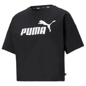 Koszulki i topy damskie - PUMA KOSZULKA ESS CROPPED LOGO 58686601 r L - miniaturka - grafika 1