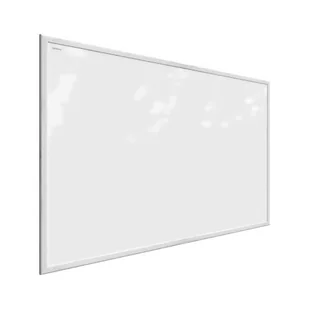 OUTLET Tablica suchościeralna magnetyczna biała 90x60cm rama drewniana biała + GRATIS - Biuro i firma OUTLET - miniaturka - grafika 1
